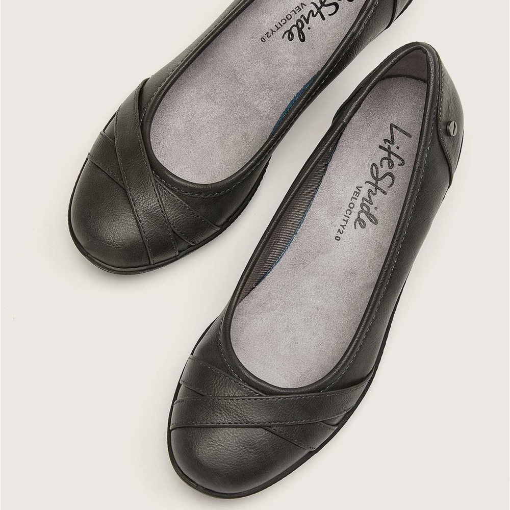 LIFESTRIDE I-Loyal Ballerina Flats (WIDE)